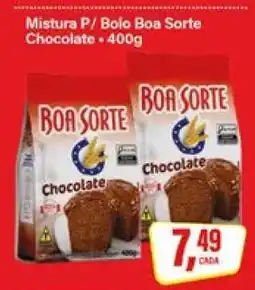 Rede Supermarket Mistura P/ Bolo Boa Sorte Chocolate - 400g oferta