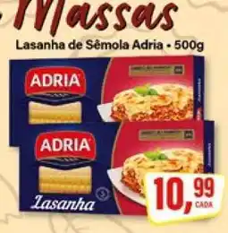 Rede Supermarket Lasanha de Sêmola Adria - 500g oferta