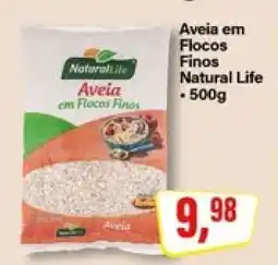 Rede Supermarket Aveia em Flocos Finos Natural Life oferta