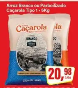 Rede Supermarket Arroz Branco ou Parboilizado Caçarola Tipo 1 - 5Kg oferta