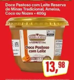 Rede Supermarket Doce Pastoso com Leite Reserva de Minas oferta