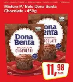 Rede Supermarket Mistura P/ Bolo Dona Benta Chocolate - 450g oferta
