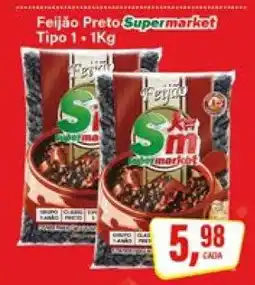 Rede Supermarket Feijão Preto Supermarket oferta