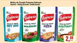 Rede Supermarket Molho de Tomate Pramesa Sabores oferta