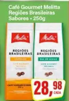 Rede Supermarket Café Gourmet Melitta Regioes Brasileiras Sabores oferta