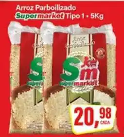 Rede Supermarket Arroz Parboilizado Supermarket Tipo 1 oferta