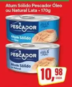 Rede Supermarket Atum Sólido Pescador Óleo ou Natural Lata oferta