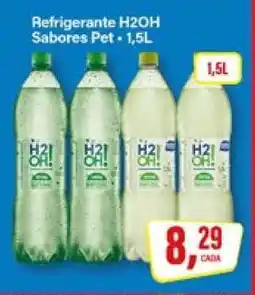 Rede Supermarket Refrigerante H2OH Sabores Pet oferta