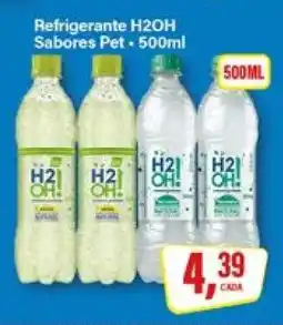 Rede Supermarket Refrigerante H2OH Sabores Pet - 500ml oferta