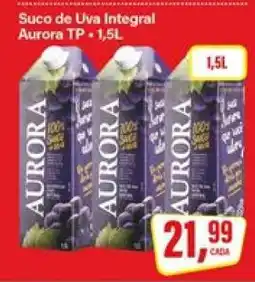 Rede Supermarket Suco de Uva Integral Aurora Tp oferta