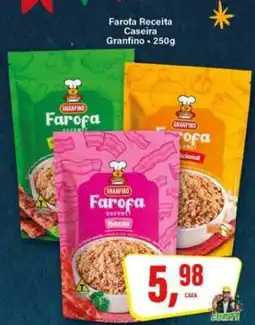 Rede Supermarket Farofa Receita Caseira oferta