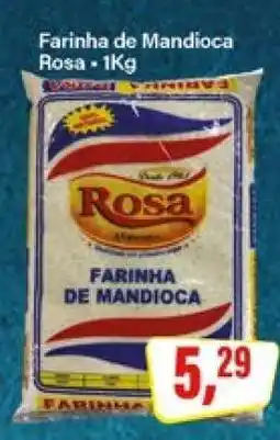 Rede Supermarket Farinha de Mandioca Rosa - 1Kg oferta