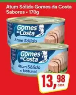 Rede Supermarket Atum Sólido Gomes da Costa Sabores oferta