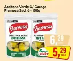 Rede Supermarket Azeitona Verde C/ Caroço Pramesa Sachê - 150g oferta