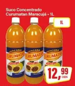 Rede Supermarket Suco Concentrado Curumatan Maracujá oferta