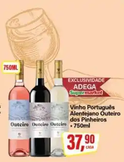 Rede Supermarket Vinho Português Alentejano Outeiro dos Pinheiros oferta