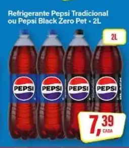 Rede Supermarket Refrigerante Pepsi Tradicional ou Pepsi Black Zero Pet oferta