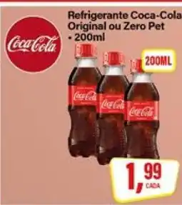 Rede Supermarket Refrigerante Coca-Cola Original ou Zero Pet oferta