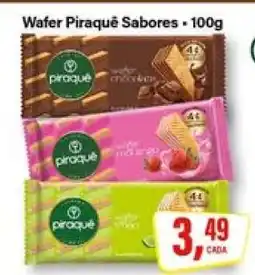Rede Supermarket Wafer Piraquê Sabores oferta