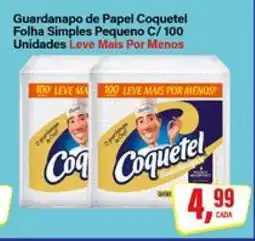 Rede Supermarket Guardanapo de Papel Coquetel oferta