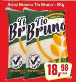 Rede Supermarket Arroz Branco Tio Bruno - 5Kg oferta
