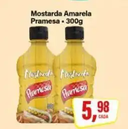 Rede Supermarket Mostarda Amarela Pramesa - 300g oferta
