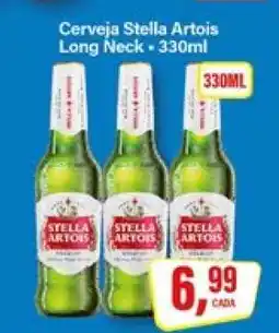 Rede Supermarket Cerveja Stella Artois Long Neck oferta