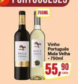 Rede Supermarket Vinho Português Mula Velha oferta