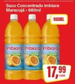 Rede Supermarket Suco Concentrado Imbiara Maracujá - 980ml oferta