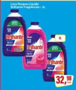 Rede Supermarket Lava Roupas Líquido Brilhante Fragrâncias oferta