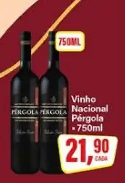 Rede Supermarket Vinho Nacional Pérgola - 750ml oferta