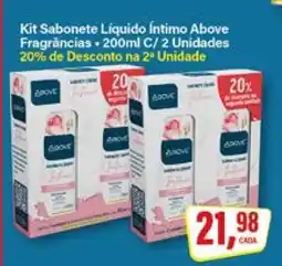 Rede Supermarket Kit Sabonete Líquido Íntimo Above oferta