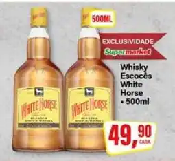 Rede Supermarket Whisky Escocês White Horse oferta