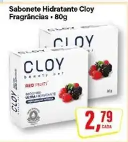 Rede Supermarket Sabonete Hidratante Cloy oferta