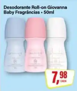 Rede Supermarket Desodorante Roll-on Giovanna Baby Fragrâncias oferta