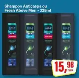 Rede Supermarket Shampoo Anticaspa ou Fresh Above Men oferta