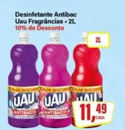 Rede Supermarket Desinfetante Antibac UAU Fragrâncias oferta