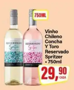 Rede Supermarket Vinho Chileno Concha Y Toro Reservado Spritzer oferta