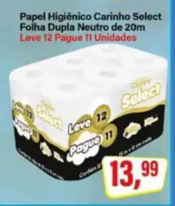 Rede Supermarket Papel Higiênico Carinho Select oferta