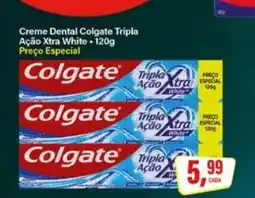 Rede Supermarket Creme Dental Colgate Tripla Ação Xtra White oferta