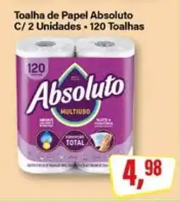 Rede Supermarket Toalha de Papel Absoluto oferta