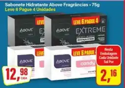 Rede Supermarket Sabonete Hidratante Above Fragrâncias oferta