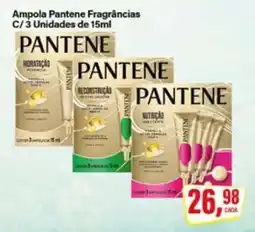Rede Supermarket Ampola Pantene Fragrâncias oferta