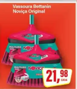 Rede Supermarket Vassoura Bettanin Noviça Original oferta