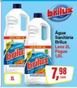 Rede Supermarket Água Sanitária Brilux oferta