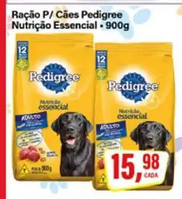 Rede Supermarket Ração P/ Cães Pedigree Nutrição Essencial oferta