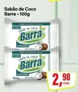 Rede Supermarket Sabão de Coco Barra oferta