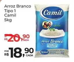 Super Luna Arroz Branco Tipo 1 Camil oferta