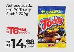 Super Luna Achocolatado em Pó Toddy Sachê oferta