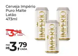 Super Luna Cerveja Império Puro Malte Latão oferta